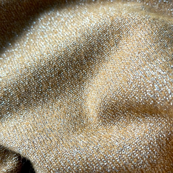 Tan Sparkly Sweater - Picture 3 of 3